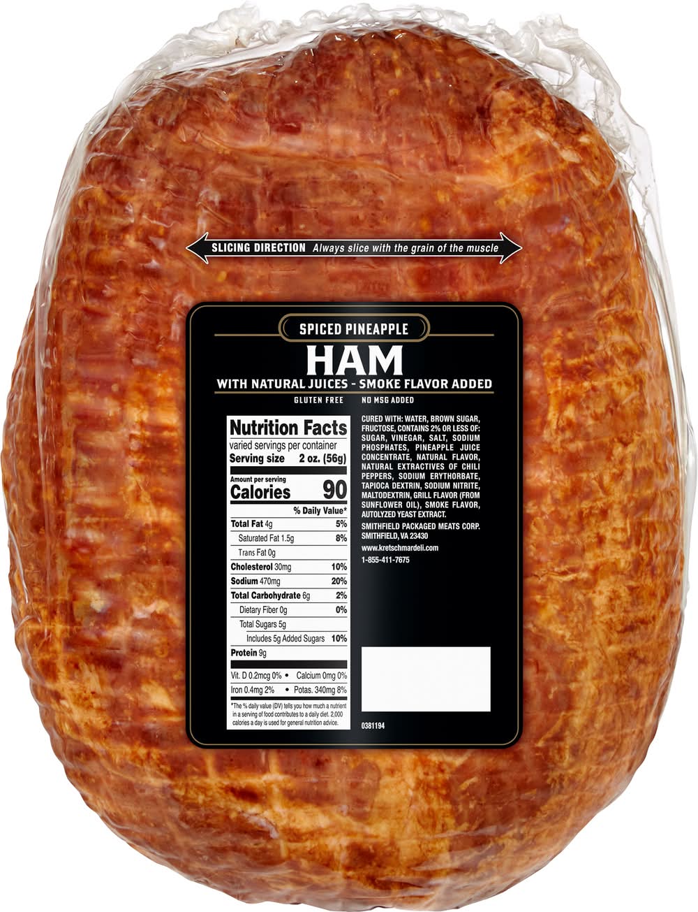 Kretschmar Spicy Pineapple Ham Delivery Near Me | Order Online