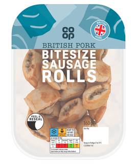 Co Op Bitesize Sausage Rolls 160g