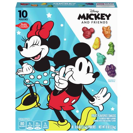 Betty Crocker Disney Mickey & Friends Assorted Fruit Snacks
