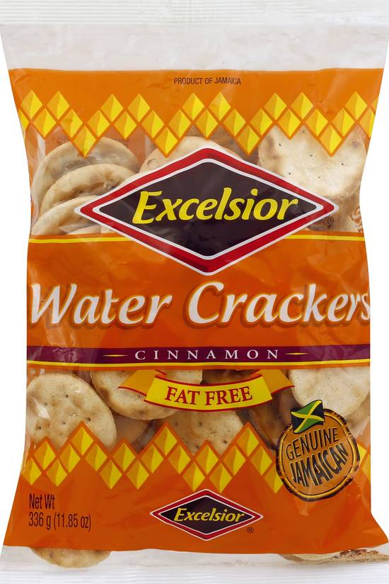Excelsior Fat Free Cinnamon Water Crackers