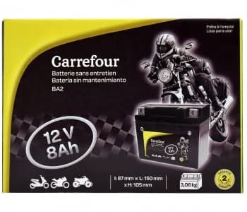 Batería de Moto 12V 8AH Carrefour