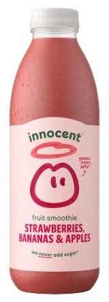 innocent Strawberries Bananas & Apples, Fruit Smoothie (750ml)