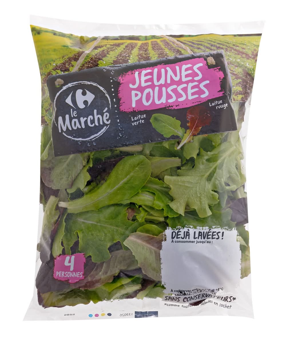 Carrefour Le Marché - Salade jeunes pousses (125g)