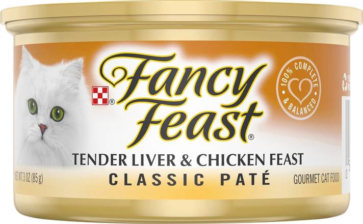Fancy Feast Tender Liver & Chicken Feast Cat Food