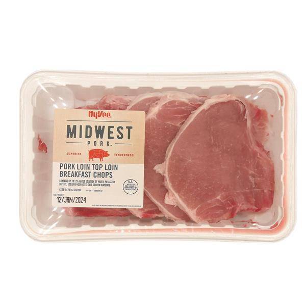 Midwest Pork Top Loin Breakfast Chops