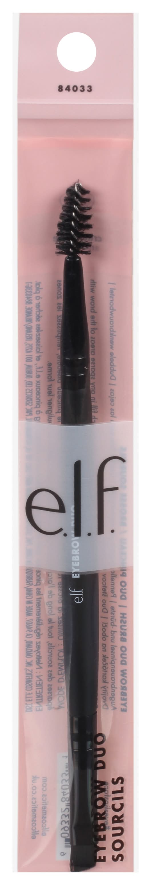 e.l.f. Eyebrow Duo Brush, Black (1.6 oz)