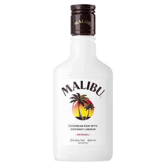 Malibu Original Caribbean Rum (200ml bottle)