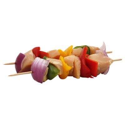 CHICKEN KABOB WITH VEGETABLES