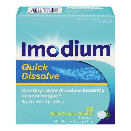 Imodium Quick Dissolve Tablets (20 units)