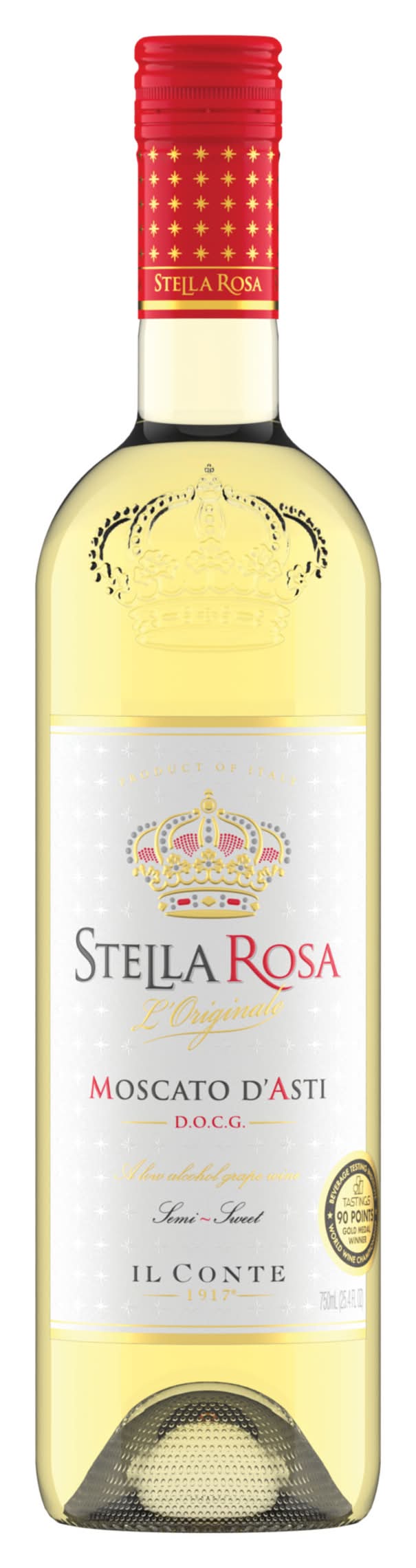 Stella Rosa Moscato Dasti Docg Semi Sweet White Wine (750 ml)
