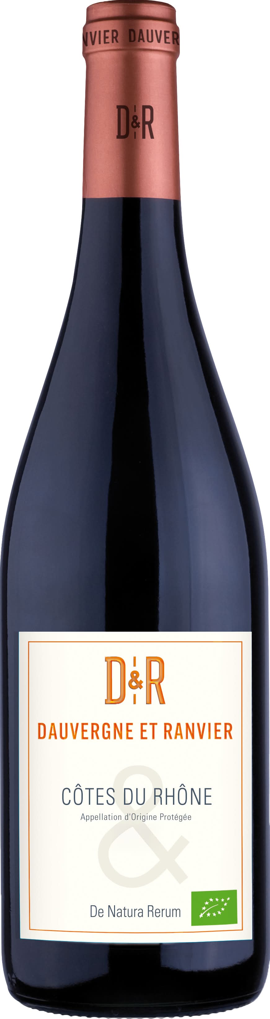 Dauvergne Ranvier - Vin rouge côtes du rhône de natura rerum biologique domestique aop (750ml)
