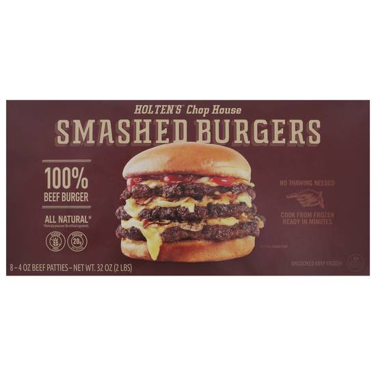 Holten’s Smashed Burger Patties (8 ct)(beef)