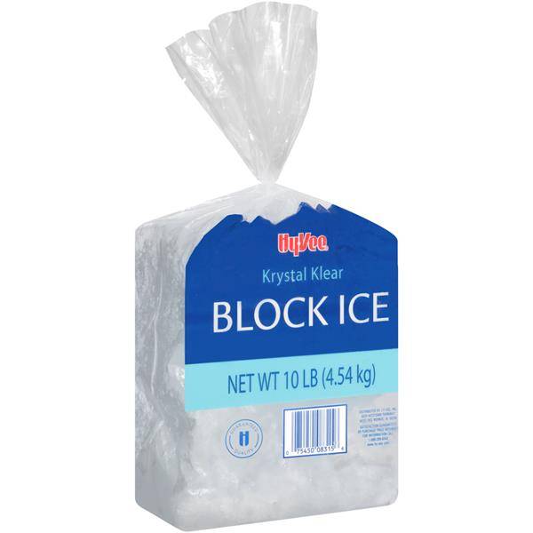 Hy-Vee Krystal Klear Block Ice