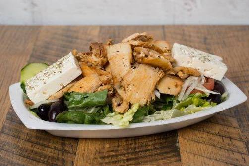 Salade grecque au poulet / Greek Chicken Salad