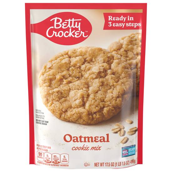 Betty Crocker Oatmeal Cookie Mix (17.5 oz)