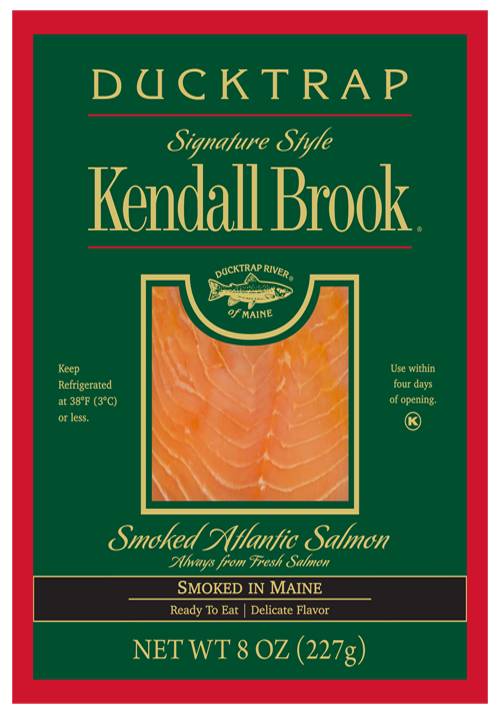 Ducktrap Kendall Brook Smoked-Atlantic Salmon (4 oz)