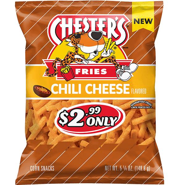 Chester's Chili Cheese Fries Flavored Corn Snacks 5.25oz