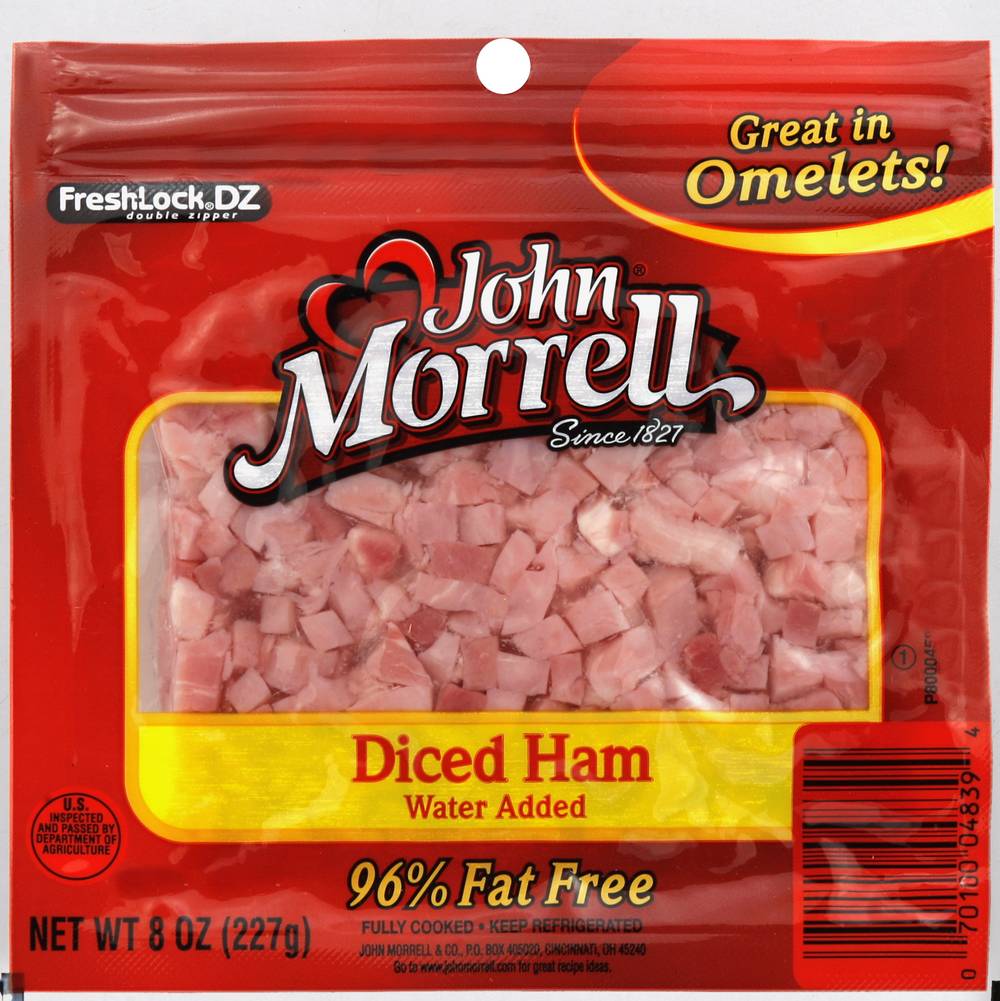 John Morrell Diced Ham (8 oz)