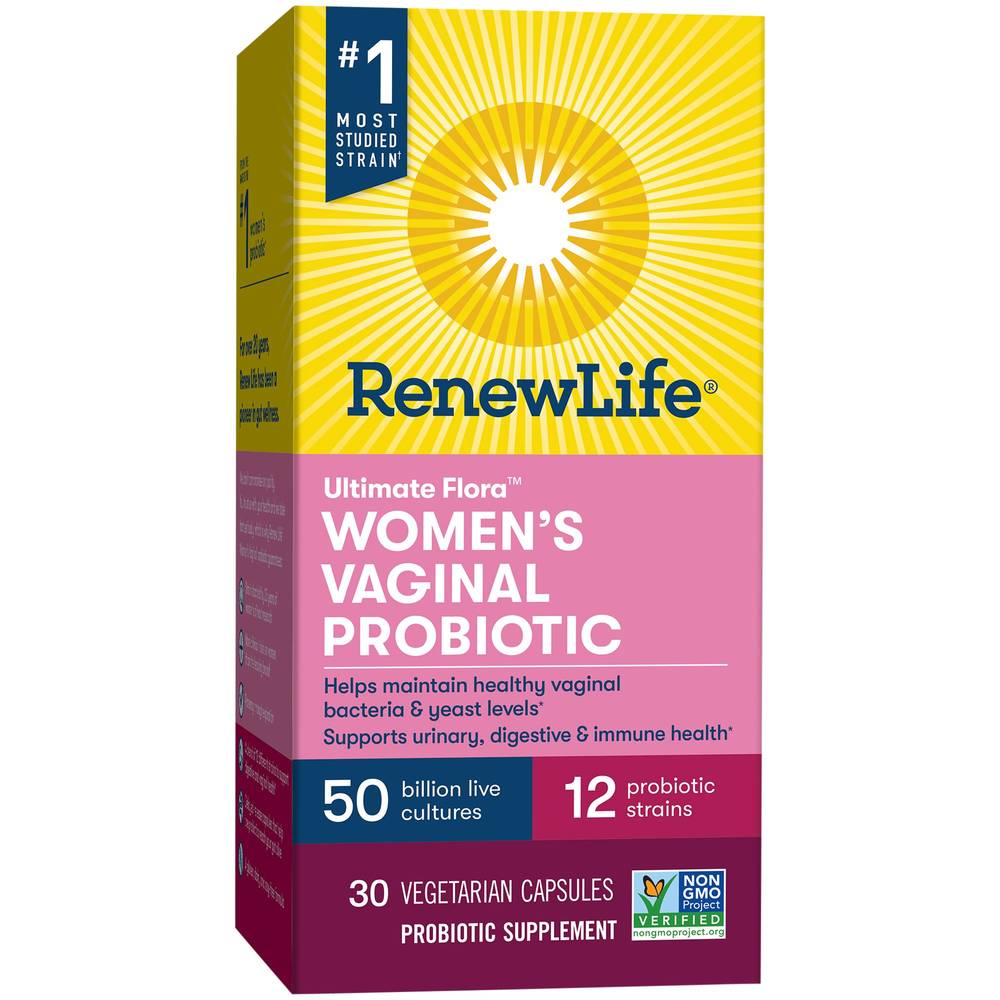 Renew Life Ultimate Flora Women's Vaginal Probiotic - 50 Billion Cfus (30 ct)