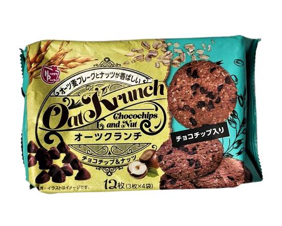 35_HP　オーツクランチ【チョコチップ＆ナッツ】（12枚）