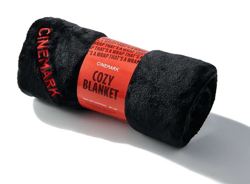 Black Cinemark Blanket