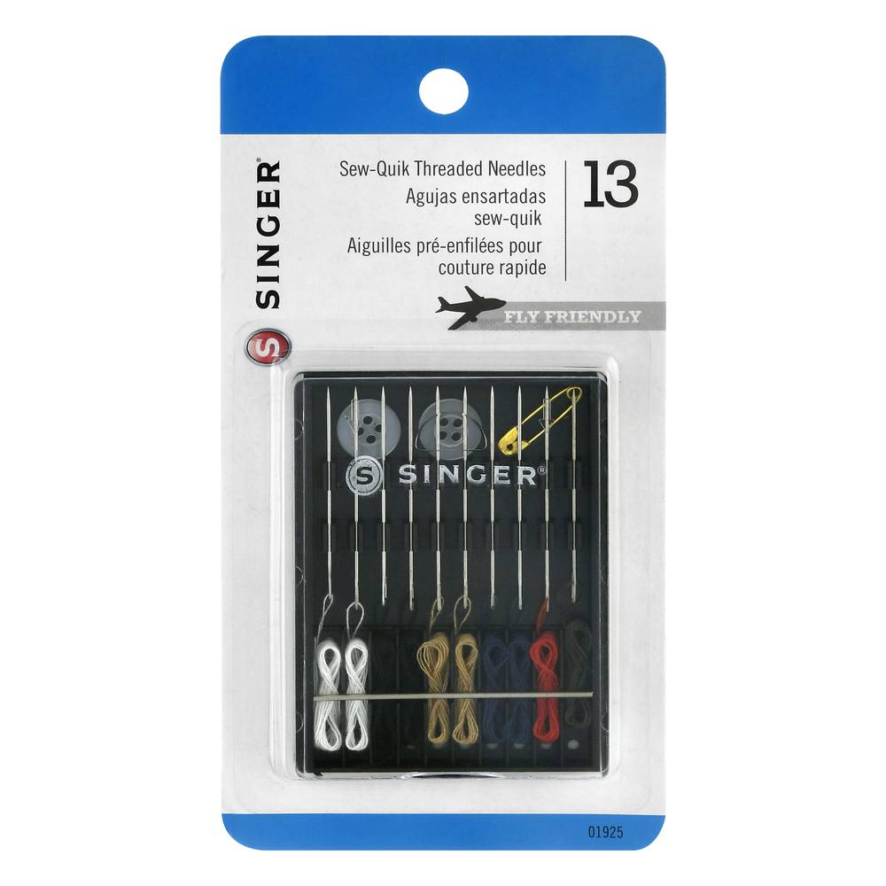 Singer Sew-Quik Threaded Needles