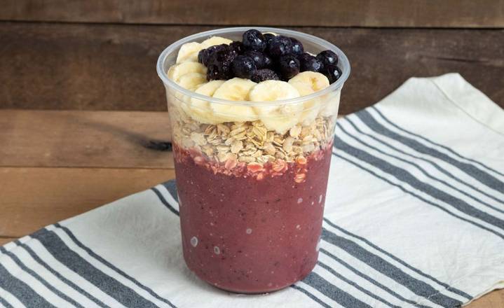 Banana Berry Crunch Acai Bowl