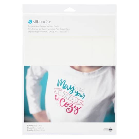 Silhouette Printable Heat Transfer Sheets