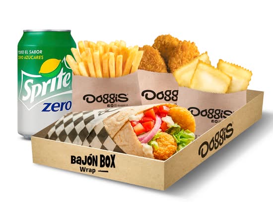 Bajón Box Chicken Wrap