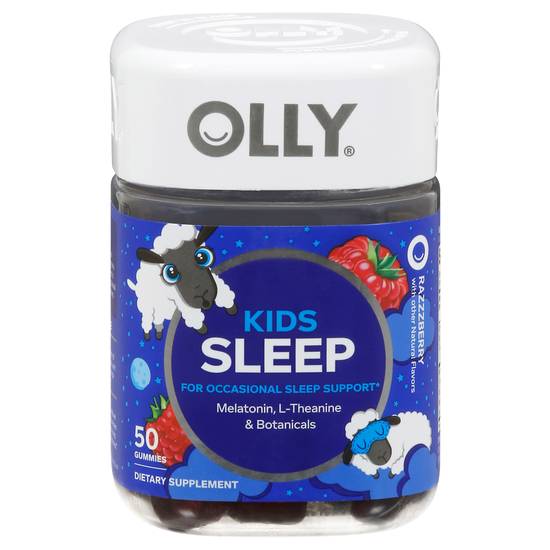 Olly Kids Razzzberry Sleep Gummies