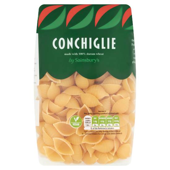 Sainsbury's Conchiglie Shells Pasta (500g)