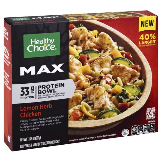 Healthy Choice Max Lemon Herb Chicken Protein Bowl
