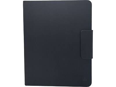 M-Edge ShockDrop Leather 11 Case for iPad Pro 11, Black (P11-SHD-P-B)
