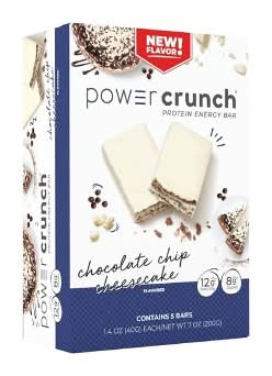 Power Crunch Protein Energy Bars, Chocolate Chip Cheesecake (5 x 1.4 oz)