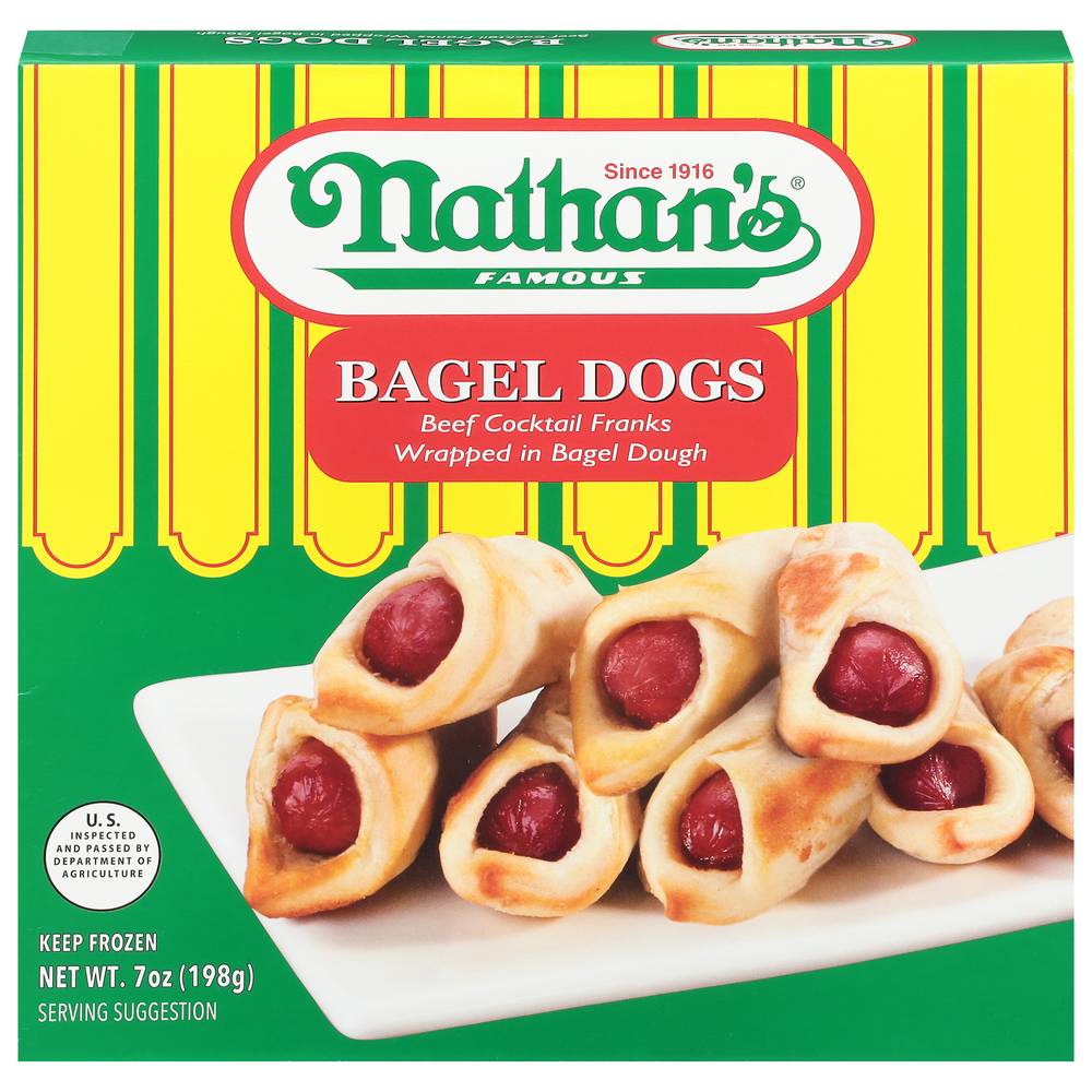 Nathan's Famous Bagel Dogs (7 oz)