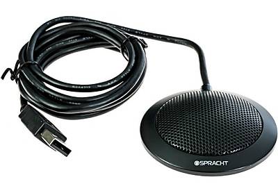 Spracht Aura Usb Mic Noise Canceling Conferencing Digital Microphone, Black