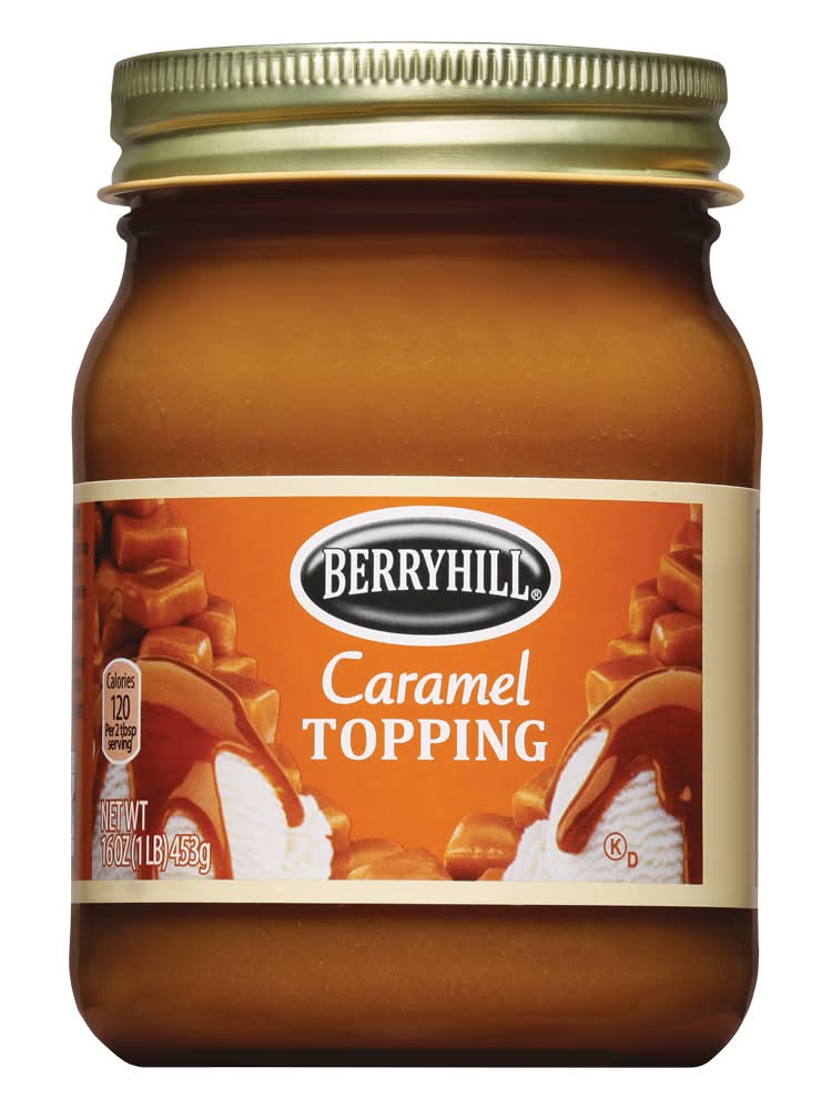 Berryhill Caramel Ice Cream Topping (16 oz)