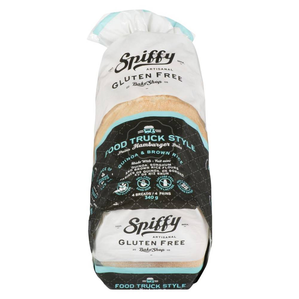 Spiffy Food Truck Style Hamburger Buns (340 g)