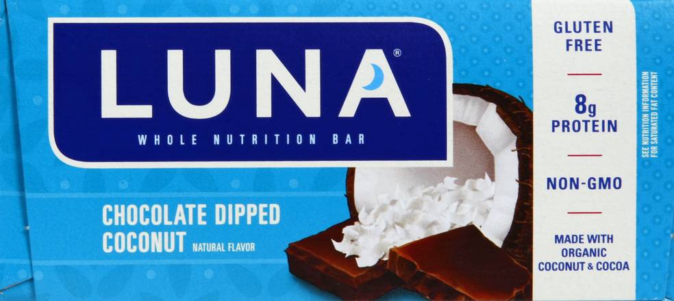 Luna Chocolate Dipped Coconut Bar (1.7 oz)