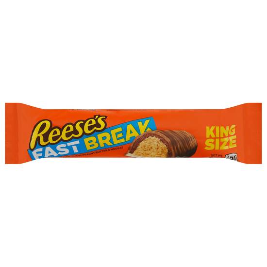 Reese's Fast Break Candy Bar (milk chocolate-peanut butter )