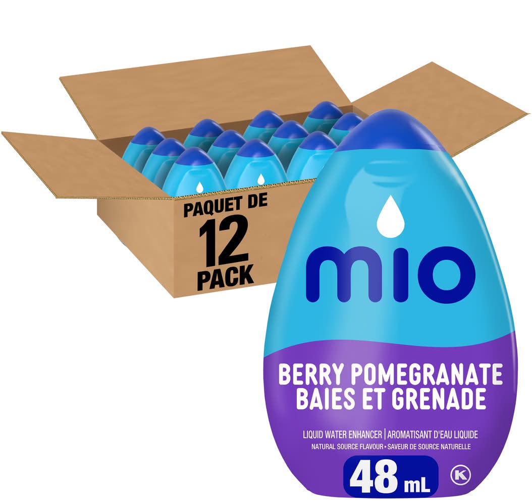 MiO Berry Pomegranate Liquid Water Enhancer (48 ml)