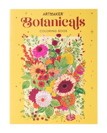 Artmaker™ Coloring Books Botanicals