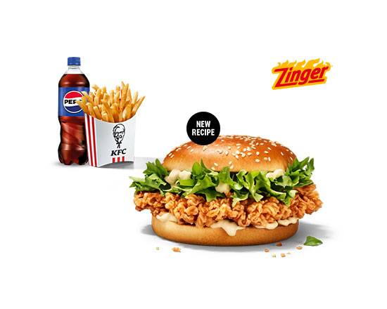 Classic Zinger Burger Menu