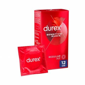 Preservativos sensitivo suave para mayor sensibilidad Durex 12 ud.