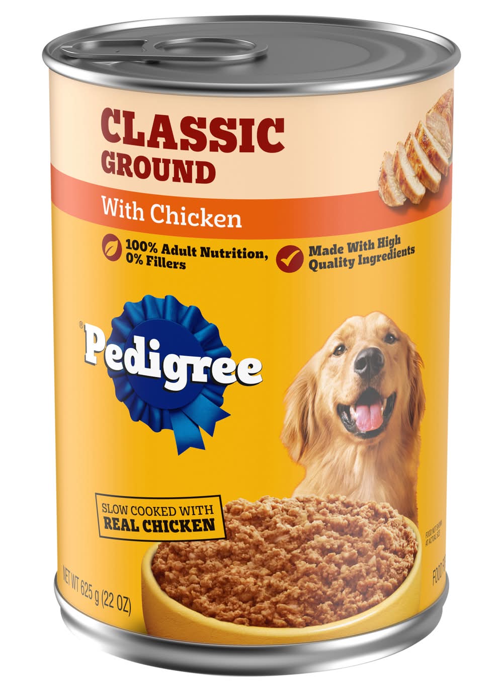 Pedigree Chopped Ground Dinner With Chicken Food For Dogs (625 g)