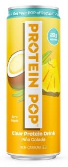 Protein Pop Clear Protein Drink, Pina Colada (12 fl oz)