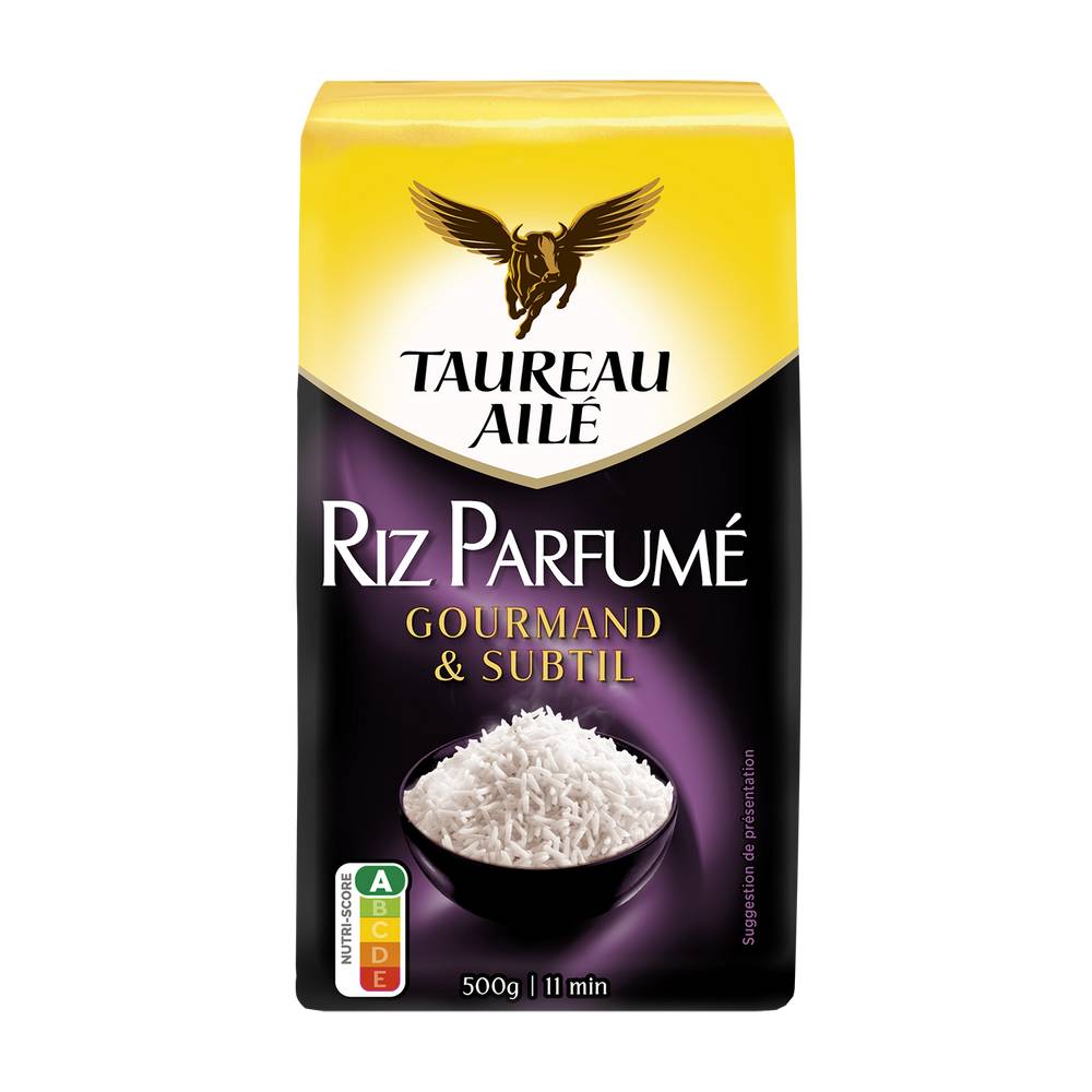 Taureau Ailé - Riz long grain naturellement parfumé (500g)