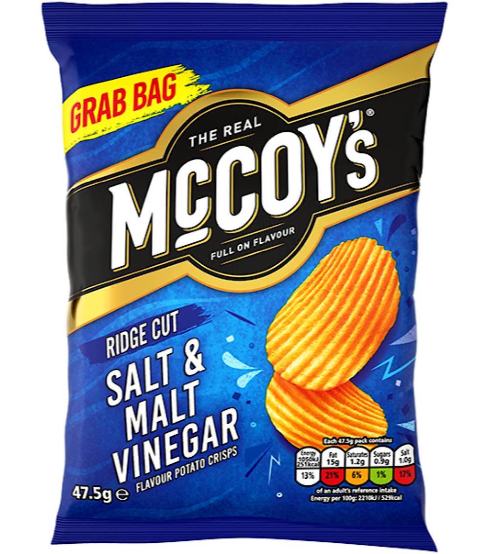 McCoy’s Salt & MaIt Vinegar 65g
