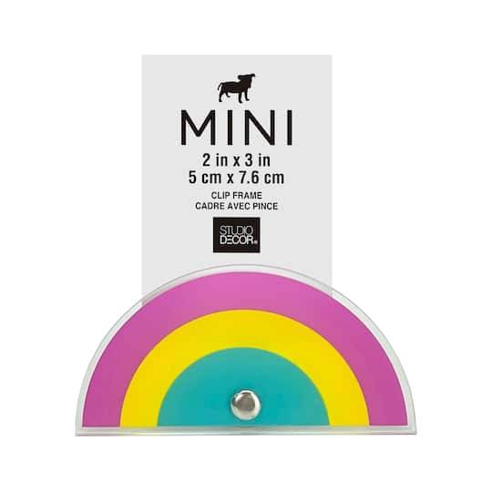 Rainbow Mini Clip Frame By Studio Decor