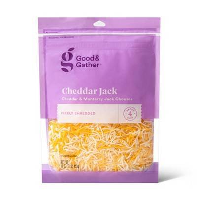 Good & Gather Finely Shredded Cheddar Jack Cheese (16 oz)